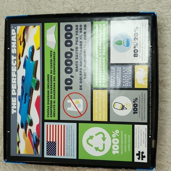 Buffalo Signatue Collection Flowers & Flyers 1000 Piece Puzzle - Picture 5 of 10